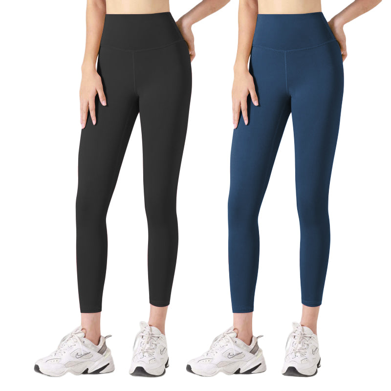 瑜伽裤长裤套装2条装 Pack 2 de Leggings Pantalones de Yoga